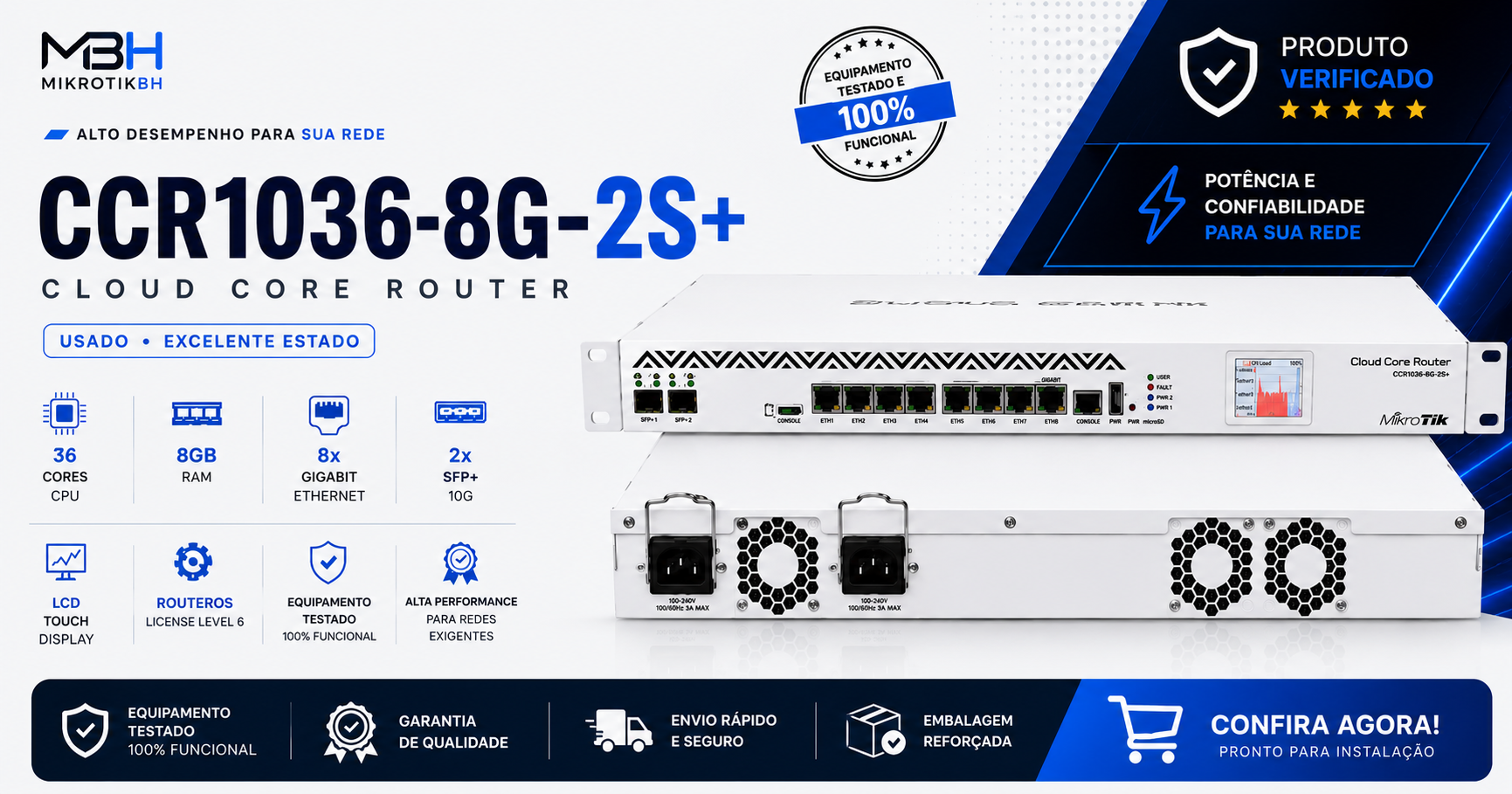 Promoção Mikrotik RB 1036